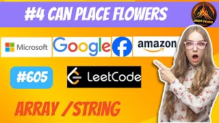 #4 #605 Can Place Flowers | Java Interview Questions | leetcode75 | Java Fever