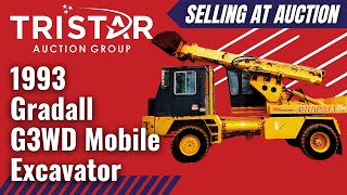 1993 Gradall G3WD Mobile Excavator Part 2