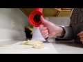 tupperware grate master shredder demo with slicing cone