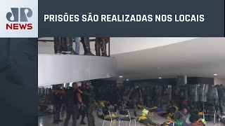 Prédios do Palácio do Planalto, STF e Congresso são desocupados por policiais
