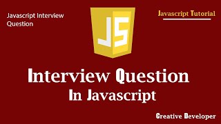 JavaScript Interview Question | JavaScript Tutorial | JavaScript Course | JS | JavaScript