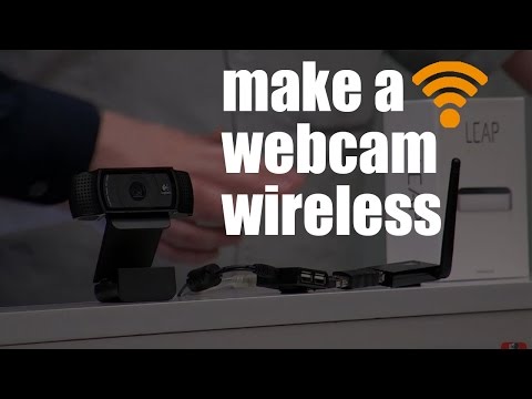 How to Make a Logitech Webcam Wireless How to Make a Logitech Webcam Wireless