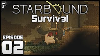 Dangerous Mine! Outpost! | Starbound 1.0 Let's Play (FULL Release) [#2]