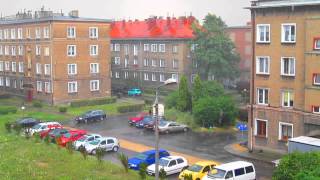 Pyskowice - 25.07.2015 - Dla ochłody burza z deszczem