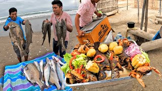 Impresionante! Padre e Hijo capturan CHITAS Gigantes y Preparan una deliciosa CAJA CHINA en el mar