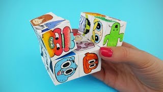 How To Make Paper Magic Cube Transformer | Cartoon Network DIY Infinity Cube