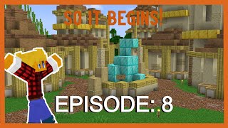 Minecraft || NONSMP Ep 8: SO IT BEGINS