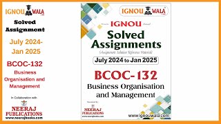 😱 FREE BCOC-132 (B.COM) IGNOU Solved Assignment | Full Question-by-Question Explanation