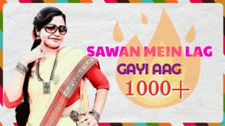Sawan Mein Lag Gayi Aag 🔥 || Anushka Banerjee || Dance Cover || Nrityatyam