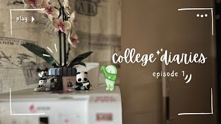 ✎ college diaries: episode 1