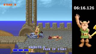 Golden Axe (Arcade): Speedrun in 8:28 (With Gilius)