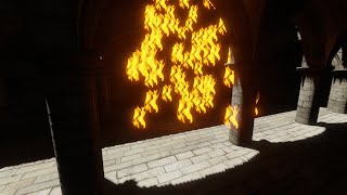 Custom Game Engine Particle System Test