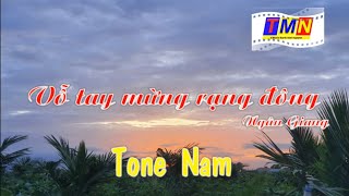 [KARAOKE] Vỗ tay mừng rạng đông (Ngân Giang – Pre.75) – Nam (Fm) – #coverbytmn