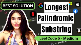 Longest Palindromic Substring - LeetCode 5 - Python