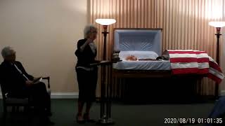 Julian Wills Funeral Home Ceremony