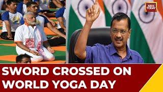 'PM And L-G Stopped Free Yoga Classes’: Arvind Kejriwal | World Celebrates, But AAP Fumes