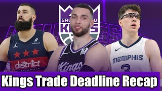 Sacramento Kings Trade Deadline Recap