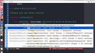 Custom Filter function implementation in Swift