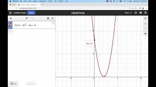 Defining and Evaluating Functions and in Desmos Graphing Calculator