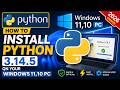 How to Download & Install Python 3.14. 5 on Windows 11 (2026)