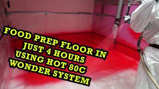 Part 2 Hotel Kitchen with Polyurea Fast Cure Floor System