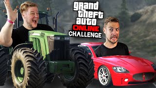 Wer den TRAKTOR nicht ehrt... | GTA Challenge Vollgas Autowechsel