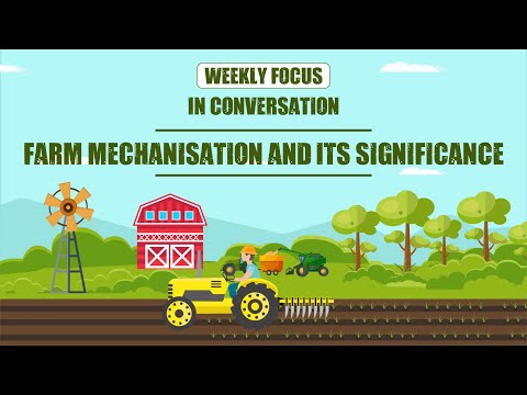 What is mechanization in agriculture?