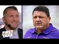 Tim Tebow says Ed Orgeron will lead LSU past Dabo Swinney & Clemson for the CFP title | First Take