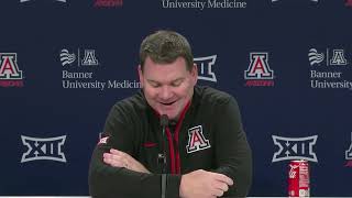 Arizona Basketball Press Conference - Tommy Lloyd