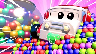 レッカー車のトム サッカーの試合 L 子供向けトラックアニメ Truck Cartoon For Kids