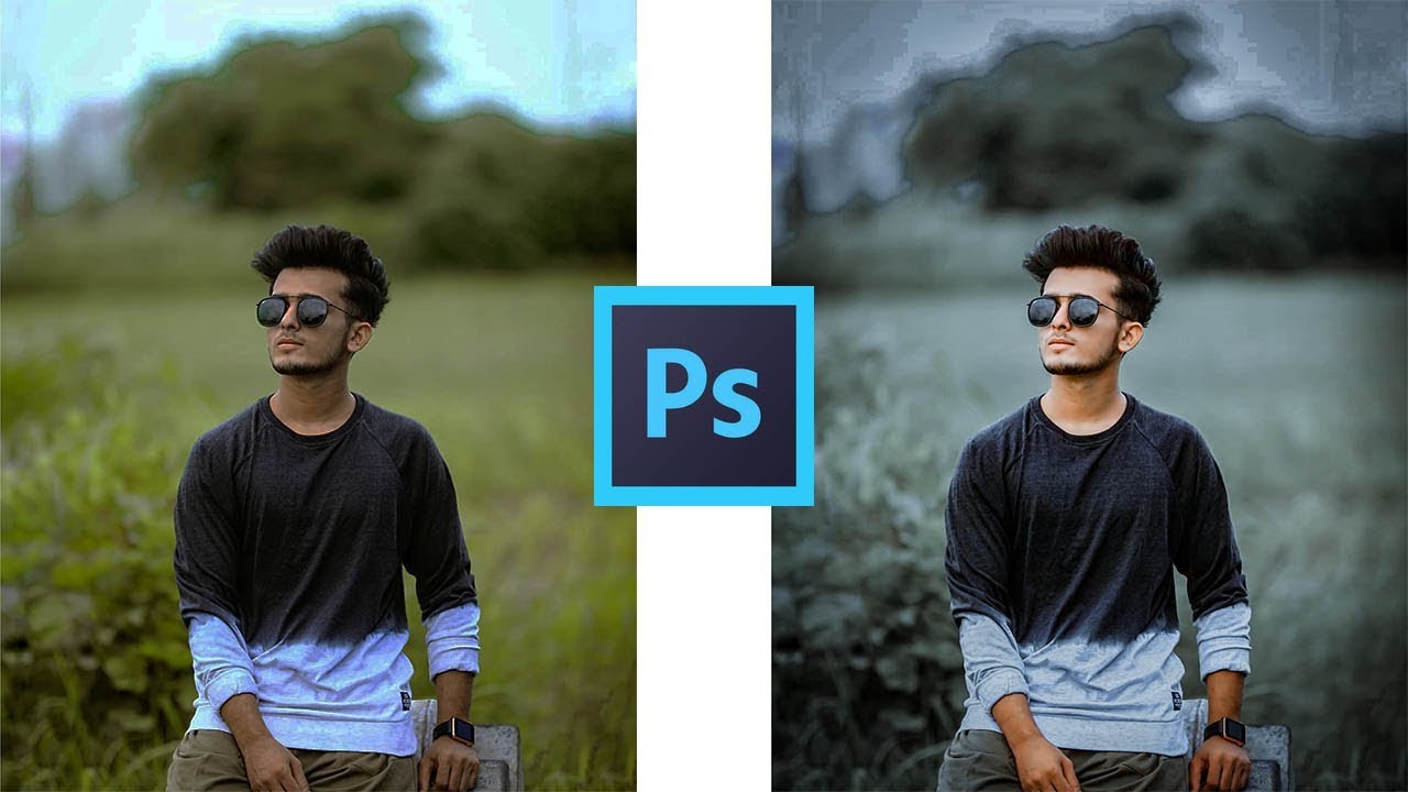 Dark Moody Effect | Photoshop CC Tutorial 2019 - YouTube