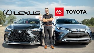 Toyota's  Venza vs Lexus NX350! // The closest Choice to a Lexus!