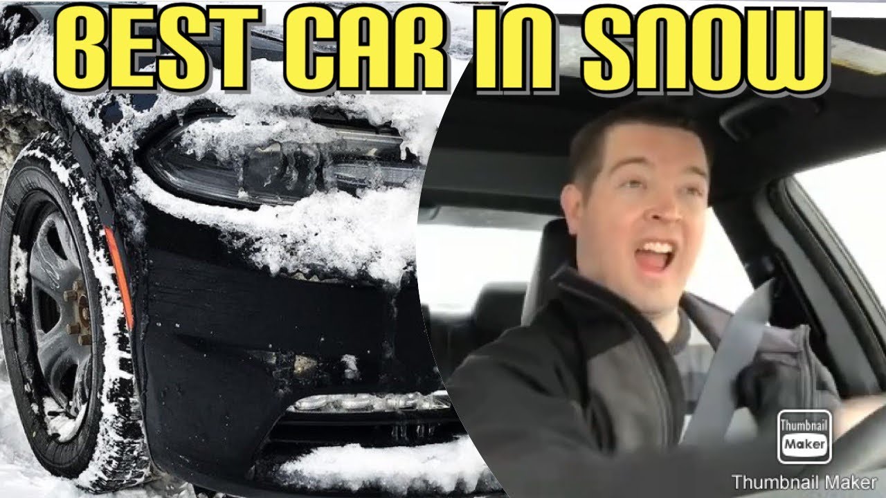 Can You Drive A Dodge Charger In The Snow And Ice? Might Just Be The ...