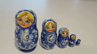 Matryoshka doll put together