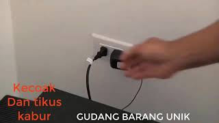 Alat pengusir tikus keco kecoak Elektrik Elektric Riddex QUAD GREEN REPELLING PEST ampuh dan aman