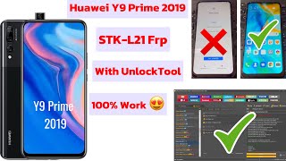 Huawei Y9 Prime 2019 Frp UnlockTool Work ✔️