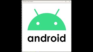 Android 2019 Logo - Python Turtle Graphics Drawing