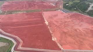 Red Mud Ponds at Aughinish Alumina, Askeaton Co. Limerick