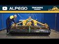 Roller assembly on power harrow ALPEGO RK