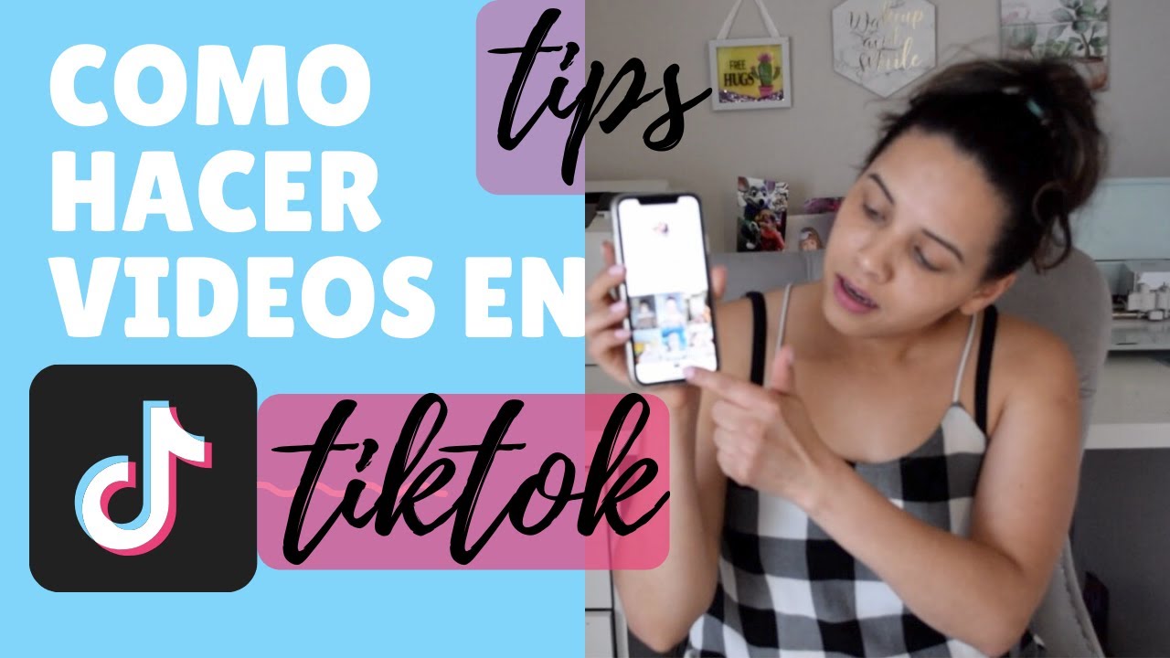 Como Hacer Videos En Tiktok Tutorial Facil Y Básico Para Hacer Videos ...