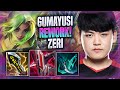 GUMAYUSI SHOWS THE POWER OF NEW ZERI REWORK! - T1 Gumayusi Plays Zeri ADC vs Draven! | Season 2022