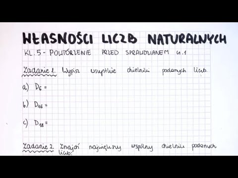 Własności Liczb Naturalnych - Klasa 5 - GWO - Matematyka Z Plusem ...