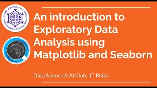 Introduction to Exploratory Data Analytics using Python, Matplotlib and Seaborn