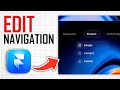 How To Edit Navigation Bar In Framer (Full Guide)