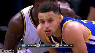 Stephen Curry 31 points  at Jazz (Full Highlights) (03/30/16)
