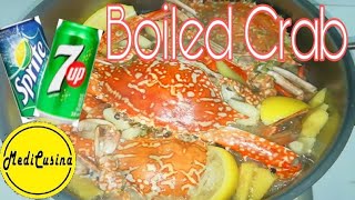 How to cook Crab In 7up or Sprite(Boiled Crab Recipe)