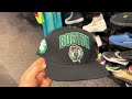 boston celtics nba pro standard snapback hat