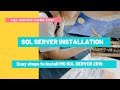 SQL Server Installation easy Process #sqlserver #sql #database #dataanalytics #datascience .
