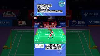 Leo Rolly Carnando/Daniel Marthin (INA) Sukses Taklukkan Unggulan India | Thomas Cup 2024