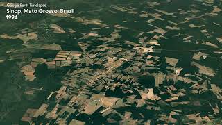 Sinop, Mato Grosso, Brazil - Earth Timelapse